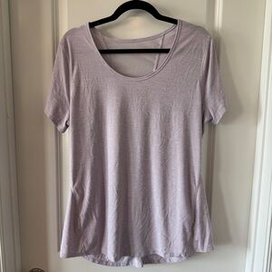 Lavender Athletic Tee‎ XL Tall